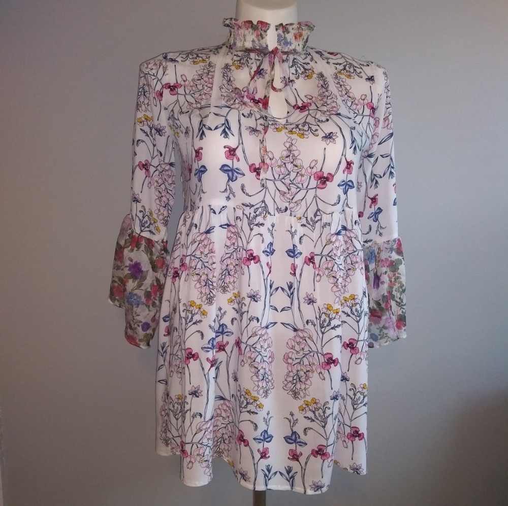 Boho soft cotton  Floral top